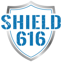 Shield 616 logo